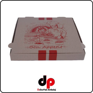 Pizza Kutusu Orta Boy Baskılı